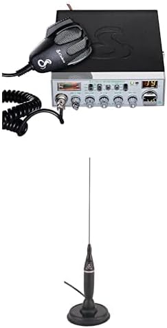 Cobra 29 NW Professional CB Radio & Cobra HGA1500 42 Inch Magnetic Mount CB Antenna: Dual Mode AM/FM Emergency Radio, 40 Channels, NightWatch Illuminated Display, Long-Range Antenna for Clear Signal
