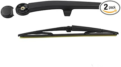 Rear Windshield Wiper Blade and Arm Replacement for JEEP Grand Cherokee 2007-2010 Back Windscreen Wiper
