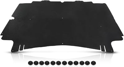 G-PLUS Hood Insulation Pad 1/2" Heat Blanket & Clips Compatible with Dodge Ram 1500 2002-2008/Fit Dodge Ram 2500 3500 2003-2009