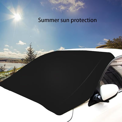 Magnetic Windshield Snow Cover for Ram ProMaster 2014–2025 2026, Car Winter Front Window Protector with Strong Magnets, Waterproof Ice Frost Guard Sun Shade