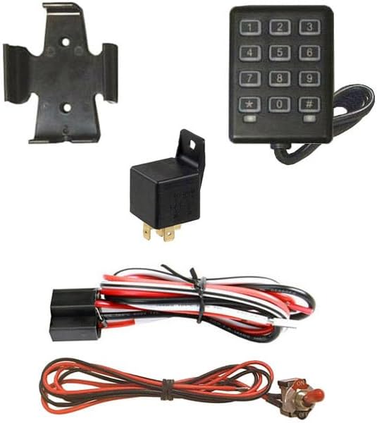 Megatronix KP20 Illuminated Digital Keypad Starter Kill Immobilizer Vehicle Security System