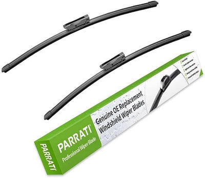 PARRATI® 19 Inch & 18 inch of High Performance Premium All-Season Automotive Replacement Windshield Wiper Blades for Mini Cooper 2002-2019, Easy DIY Install & Superior Road Visibility(Set of 2)