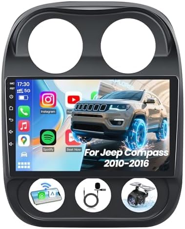 Car Radio Stereo for Jeep Patriot Compass 2010 2011 2012 2013 2014 2015 2016