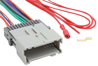 Harmony Audio Compatible with Chevy Prizm 2000 2001 2002 2003 Single DIN Stereo Harness Radio Install Dash Kit Package