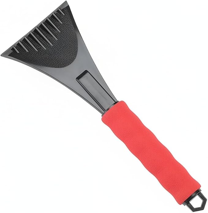 Glove Box Snow Shovel, Detachable PP Plastic Blade with EVA Grip Handle, Compact Vehicle Winter Tool for Car Trunk Storage (1 PC)