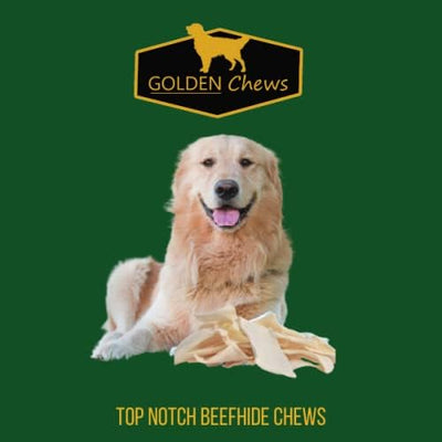 Chews for Dogs Premium Rawhide Chips – Natural Long Lasting Treats (12 Pounds)