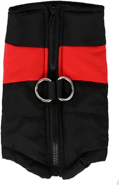 Winter Waterproof Windproof Dog Jacket - Warm Vest Coat for Small & Medium Dogs - Not Suitable for Big Dogs C-red 2X-Large