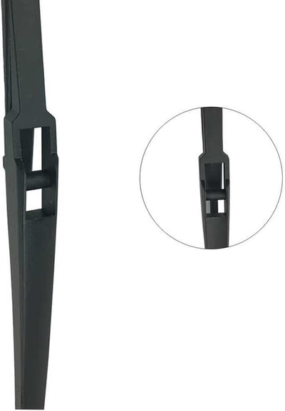 11" Rear Wiper Blade Replacement for Jeep Grand Cherokee 2014-2022, KIA Rio 2012-2022/Sorento 10-15/Soul 10-22, Chevy HHR 06-11, Hyundai Accent 12-22/Kona 22-18, Windshield Wiper Blade for My Car
