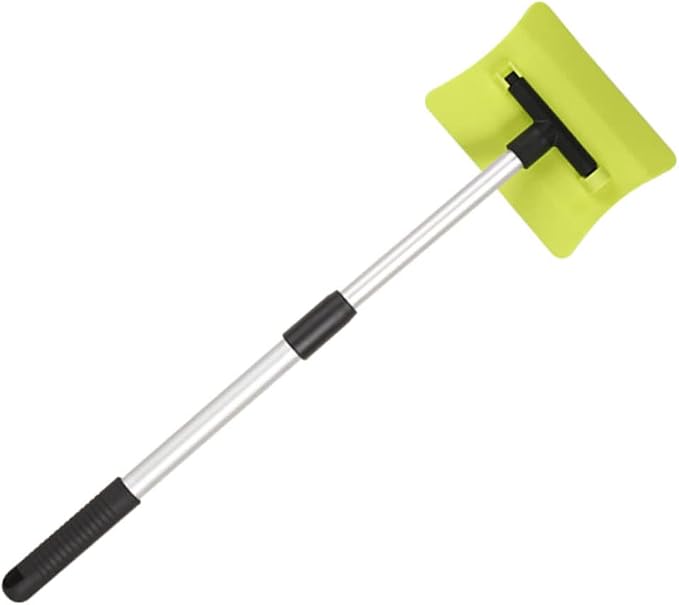 Multi-Function Snow Removal Shovel for Car Ice Scraper Scratch- Material Telescopic Design Compact Storage Random