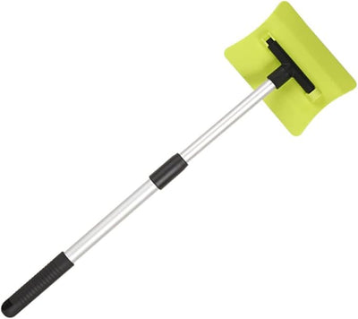 Multi-Function Snow Removal Shovel for Car Ice Scraper Scratch- Material Telescopic Design Compact Storage Random