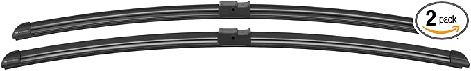 BOSCH 3397118946 AeroTwin OE Replacement Wiper Blades Driver & Passenger Side - Set of 2 (27" & 27") Side Lock 22mm