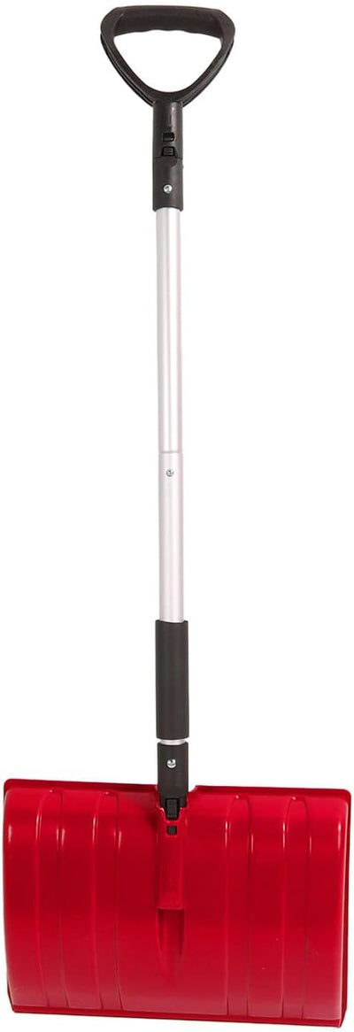Detachable Lightweight Snow Shovel with Large Capacity, Portable for Car Garden, Suitable for Emergency Situations (Red)