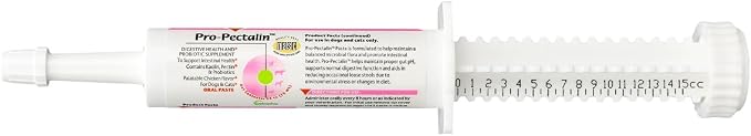 Vetoquinol Pro-Pectalin - Supports Digestive System & Stool Firmness for Dogs & Cats - Probiotic Supplement for Intestinal Support - for All Breeds 15cc