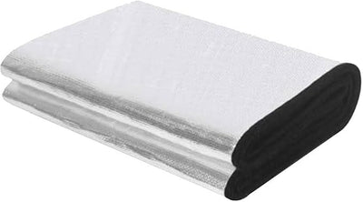 Car Battery Insulation Blanket Set with Fireproof Cotton Layer, Aluminum Foil Heat Shield, Designed for Cold Weather Protection and Temperature Resistance (1PCS)