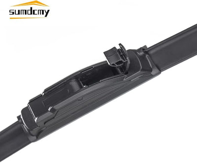 24"+24" Windshield Wiper Blade Replacement for Dodge Ram 1500 Ram 2500 Ram 3500 2003-2008,Kia Sedona 2002-2005 Front Windscreen Wiper for U/J hook