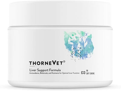 ThorneVET Liver Support – Liver Support for Small Animals: Dogs & Cats, 90 Soft Chews
