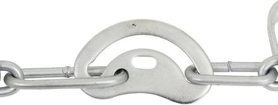 Mytee Products (Set of 2) 24.5" Twist Link Dual Snow Tire Chains for Semi Trucks - Emergency Tire Traction Grip - Snow Blower Wheel Chains for Commercial Trucks, SUVs, Pickups, Auto Trac