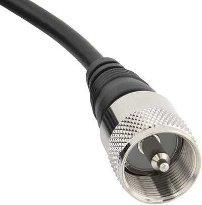 Comet CM-5NMO Mobile Antenna Magnet Mount with 3.25 Inch Heavy-Duty Base and NMO Connector for VHF and UHF Mobile Antennas Durable Weather-Resistant Design for Vehicle Installations