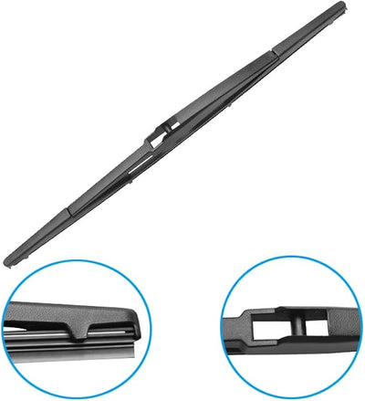 12 Inch Rear Windshield Wiper Blade Replacement for Toyota Highlander 2008-2018 Venza 2008-2015 RAV4 2006-2012 Dodge Journey durango 2011-2018 Land Cruiser 2019-2013 2011-2008 Windscreen wiper