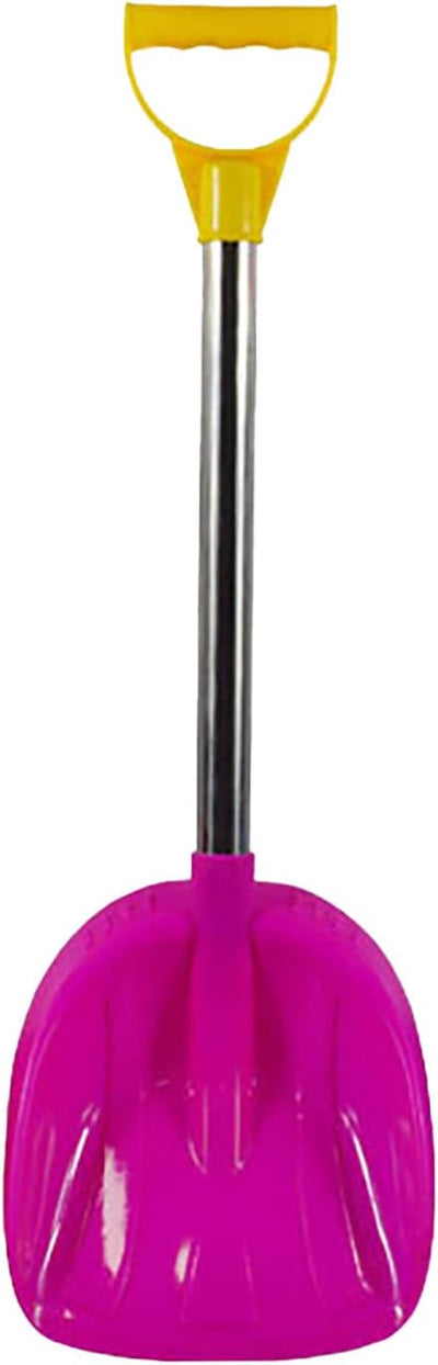 Detachable Small Snow Shovel,24" Portable Lightweight Winter Mini Snow Removal Tool with Plastic Blade and Ergonomic D-Grip Handle,Snow Shovels for Beach Camping Outdoor Yard Garden Driveway