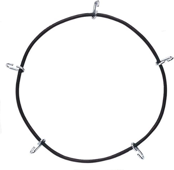 SCC QG20074 Quik Grip Light Truck Traction Chain Rubber Tightener - Set of 2 , Black