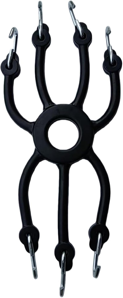 Replacement 0213 Spider Bungee Truck Snow Tire Chains Adjuster Tensioner 4pcs Black