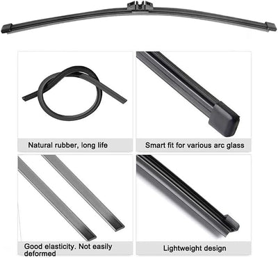 11 Inch Rear Windshield Wiper Blade Replacement for Ford Explorer 2011-2018,Escape 2013-2018,Lincoln MKX 2016-2018 Back Windscreen Wiper