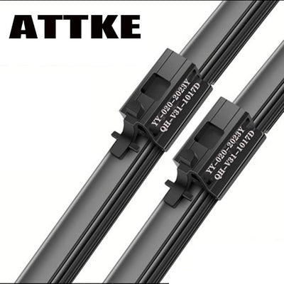 ATTKE OEM Quality Front Windshield Wiper Blades, Factory Replacement Mercedes-Benz C300 2015-2022 GLC300 2016-2019/22"+22" (Set of 2)