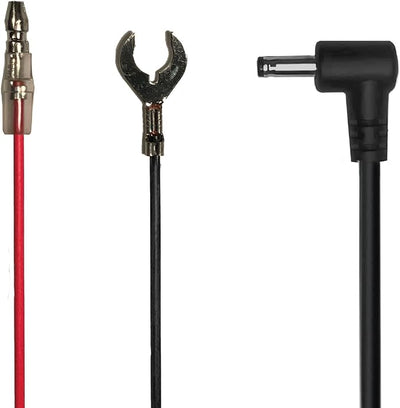 Cobra Radar Detector Direct Hardwire Kit to Barrel Connector Power Cord for Easy Custom Installation, Compatible with Cobra RAD350 380 450 480i and 700i