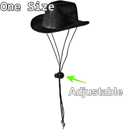 G006 Dog Pet Retro 80s Costume Sunglasses for Small Breed (80s Black + Black Fedora Hat)