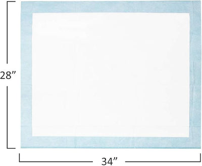 BV Puppy Pads XL 320 Count 34"x28" - Leak-Proof Pee Pads for Dogs with 6-Layer Design, Rapid Dry Sheet & Attractant - Dog Pad Extra Large with Odor Control - Perfect for Big Dogs & Indoor Use