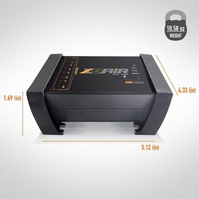 Banda Audiopart X8AiR DSP Car Audio Processor | 32-Bit/96kHz 8-Channel Car Audio DSP with 79-Band Equalizer, Bluetooth, App Control & Advanced Crossover for Premium Sound