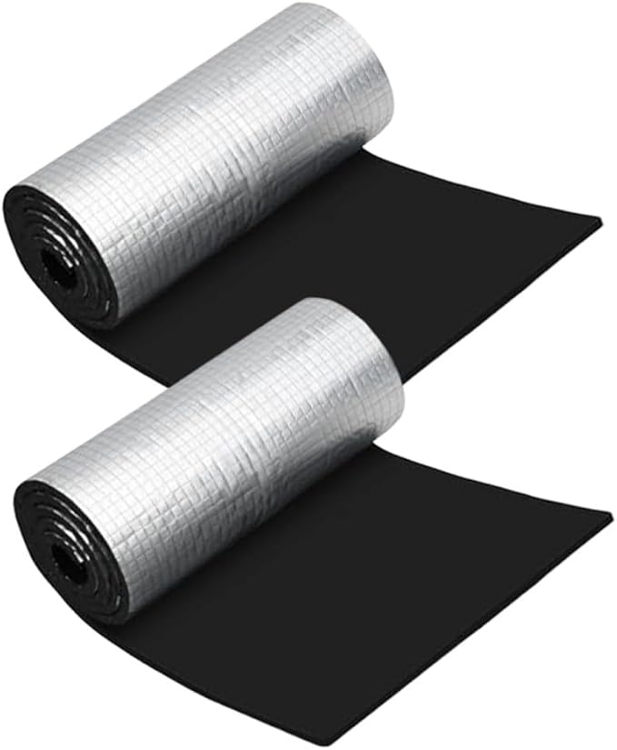 Heat Resistant Car Battery Blanket 40x7 for Trucks RVs Silicone Cloth Insulation Cover for Extreme Weather (2PCS)