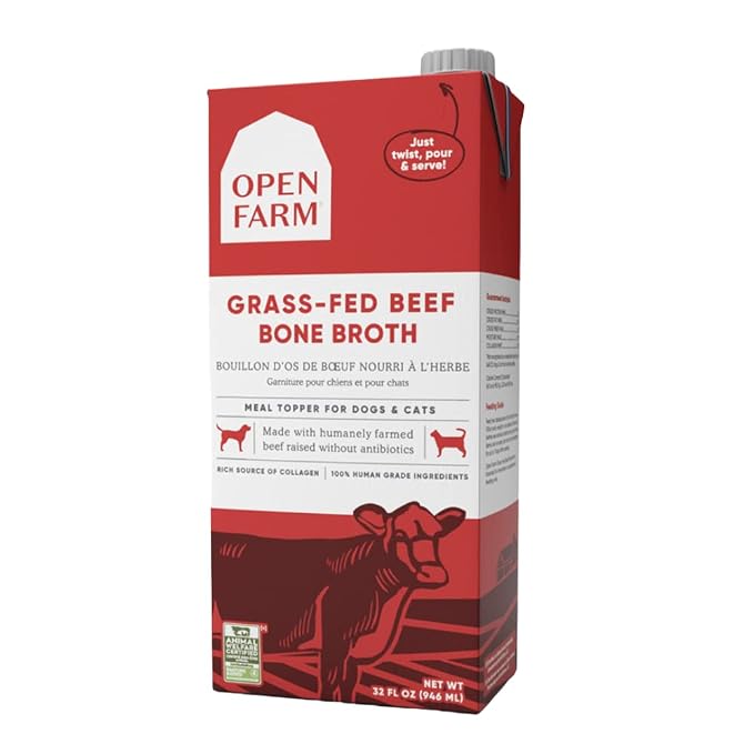 Bone Broth for Cats with Grass-Fed Beef by
