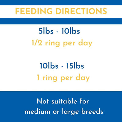 N-Bone Teeny Puppy Teething Rings Chicken Flavor / 4.6oz, 7 Count (Pack of 2)