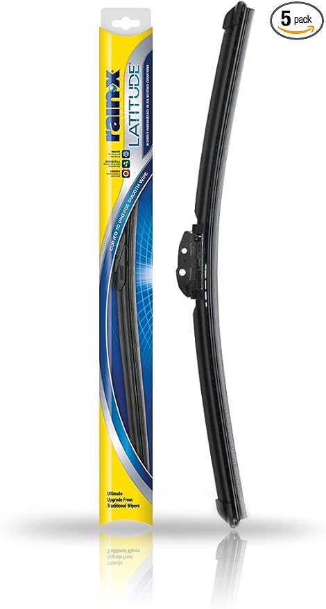 Rain-X 5079279-1-5PK Latitude Wiper Blade - 22" (Pack of 5)