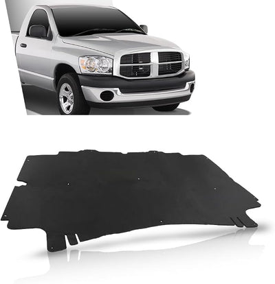 G-PLUS Hood Insulation Pad 1/2" Heat Blanket & Clips Compatible with Dodge Ram 1500 2002-2008/Fit Dodge Ram 2500 3500 2003-2009