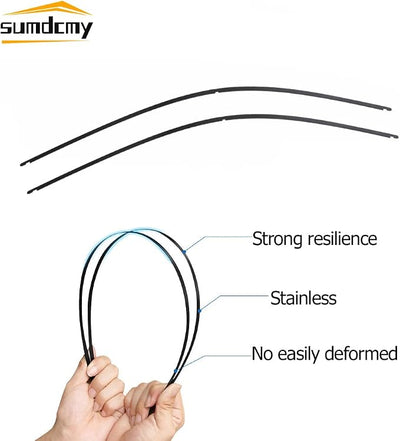 Windshield Wiper Blades Replacement for Mercedes-Benz C300 2015-2022 C63 AMG 2016-2020 GLC300 2016-2019 GLC43 AMG 2017-2019 Front Windscreen Wiper