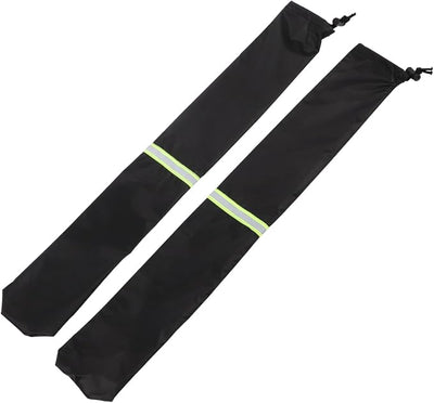 2Pcs Wiper Blade Protectors, 25.5x3.9in Polyester Car Windshield Wiper Covers, 210D Waterproof Rain and Bird Droppings RV Windshield Cover for Cars SUVs and Trucks