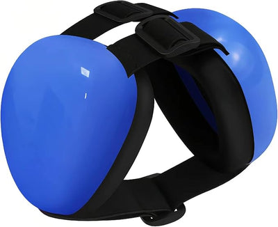 derYEP Dog Earmuffs for Hearing Protection 29dB NRR Ear Muffs Noise Protection (Large, Blue)