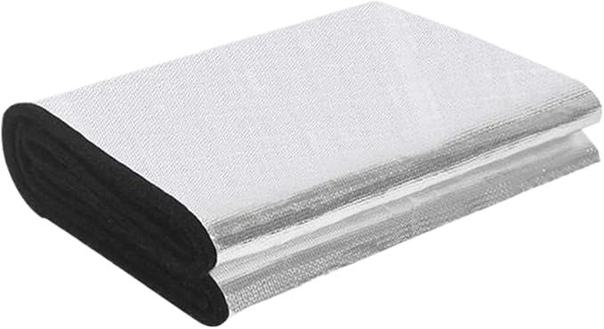 Car Battery Blanket 40.16×7.09 inch Flexible Fireproof Mat | Car Battery Insulation Blanket for Trailer Boat Marine Cold Weather Winter ATV Motorcycle Lawn Mower RV