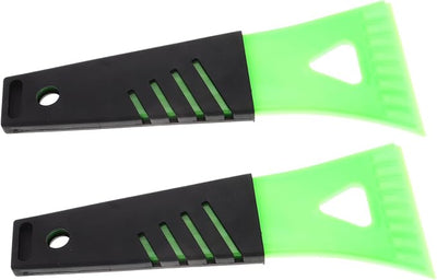2Pcs Ice Scraper Ergonomic Snow Removal Tool for Windshield and Freezer Cleaning Compact and Lightweight Design Stylish for Winter Use