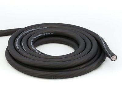 KnuKonceptz Kolossus Flex Kable OFC 0 Gauge Power Wire Copper Cable Black (20 ft) 1/0 AWG