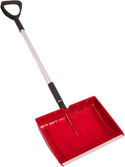 Detachable Lightweight Snow Shovel with Large Capacity, Portable for Car Garden, Suitable for Emergency Situations (Red)