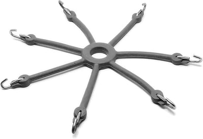 Replacement 0213 Spider Bungee Truck Snow Tire Chains Adjuster Tensioner 4pcs Black