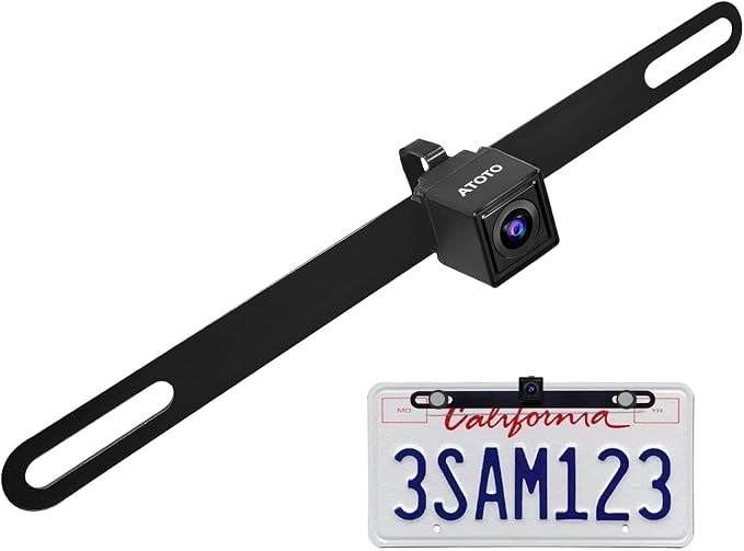 AC-HD02LR 720P HD Backup Camera with Live Rear View,150º Wide-Angle,Night Vision, IP67 Waterproof,Only Compatible with A5, A6, F7, S8, X10,V10 Series