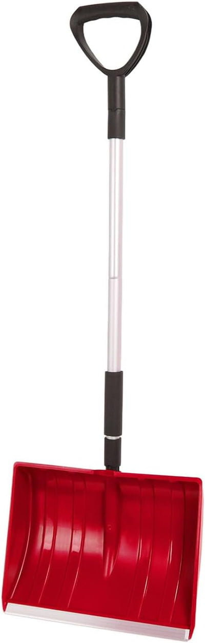 Detachable Lightweight Snow Shovel with Large Capacity, Portable for Car Garden, Suitable for Emergency Situations (Red)