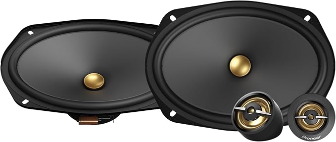 A-Series PlusTS-A6901C 6” x 9” 2-Way Speakers (Pair) – 450W Max, Crisp Highs + Clear Vocals, Enhanced Bass, Ideal Factory Upgrade, Installation Adaptors Included