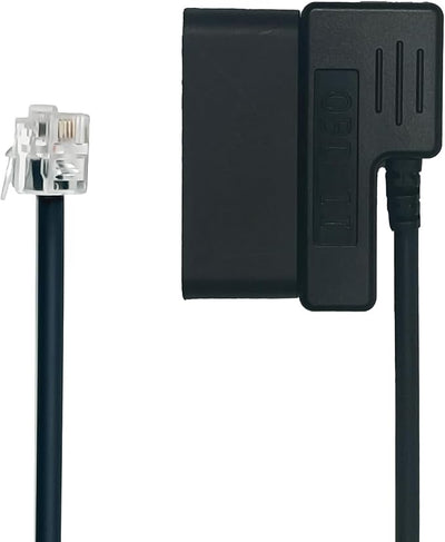 USB-C to Barrel Connector Radar Detector Power Cable for Cobra Radar Detectors, Compatible with Cobra RAD350 380 450 480i 700i and Suitable for Radar Detector Windshield Mount