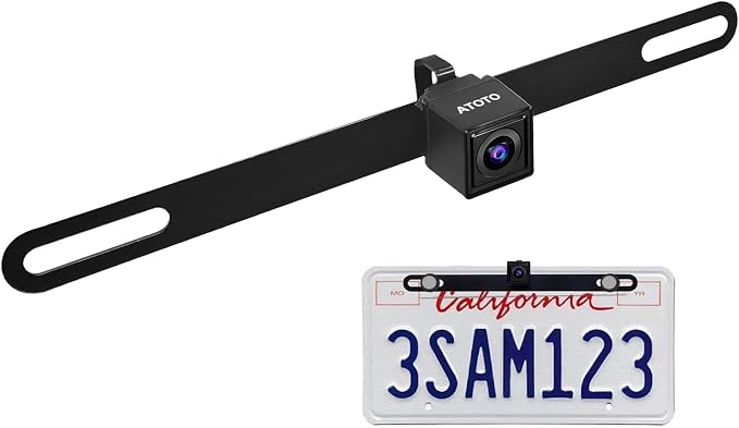AC-HD03LR 720P Rearview Backup Camera with 180° Wide-Angle,VSV (Virtual Surround-View),Live Rear View,Clear Night Vision,IP67 Waterproof,Compatible with A6PF/A6PL/S8（Excluding S8 UN/MS/Gen4）